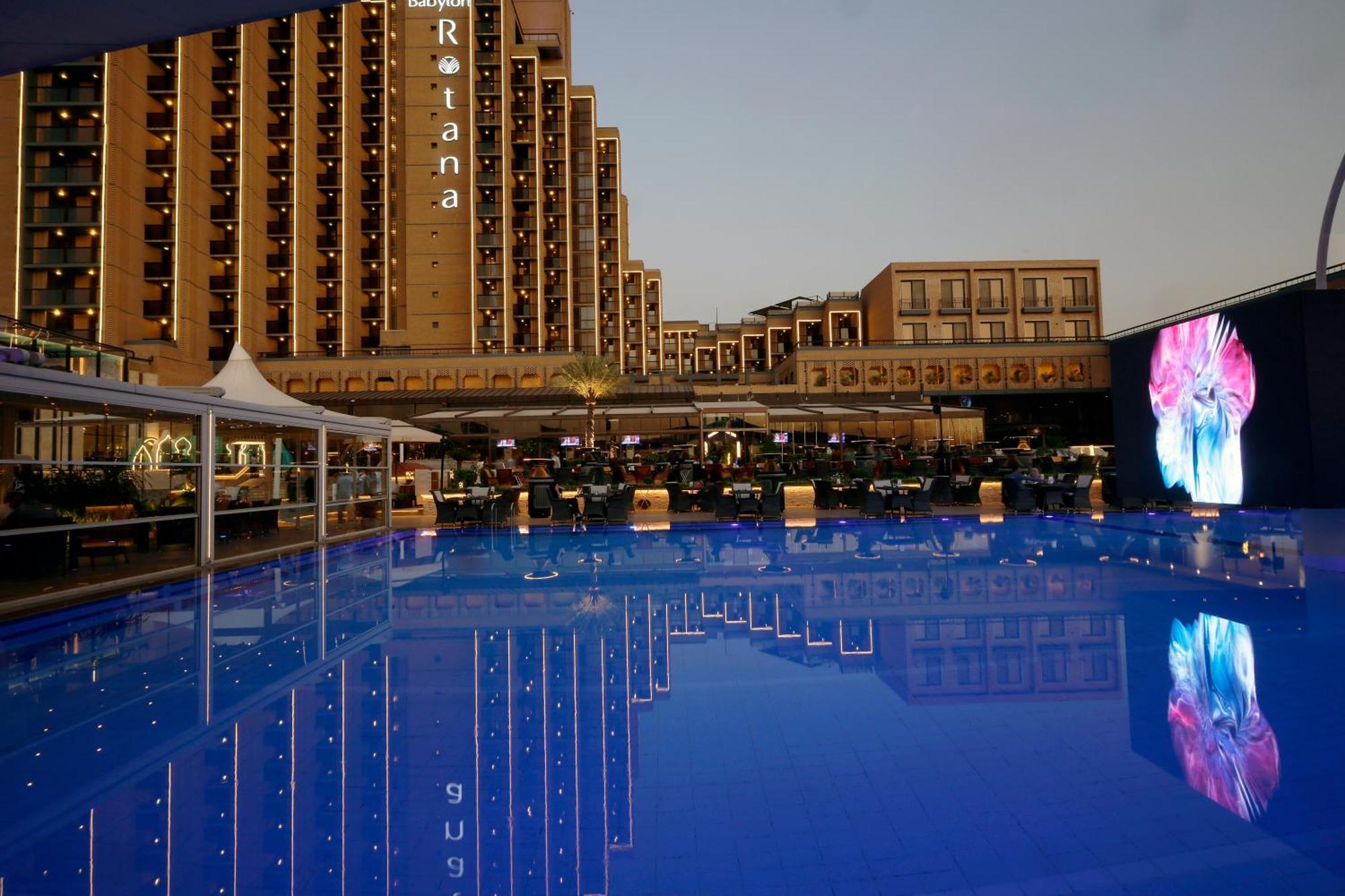 Babylon Rotana Hotel Baghdād Exterior foto